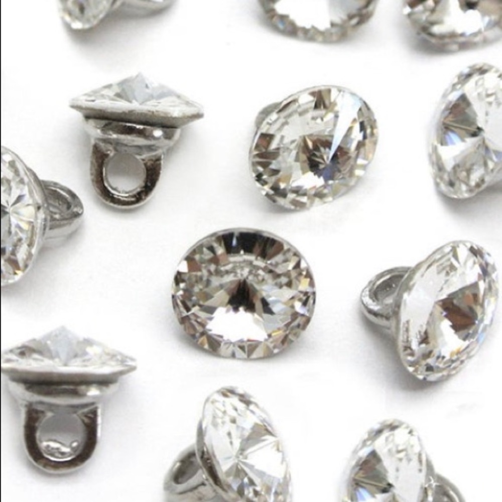 Swarovski 10mm Crystal Rhinestone Buttons 1770/139